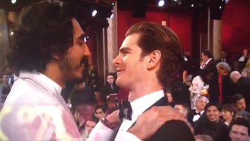 Dev Patel and Andrew Garfield Gaze Into Each Other's Eyes at 2017 Oscars -- See the Hilarious Pic!