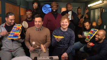 Ed Sheeran Slays 'Shape of You' Performance With Jimmy Fallon and The Roots Using Kid Instruments