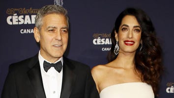 George and Amal Clooney Hit Their First Red Carpet Since Pregnancy Announcement