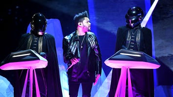 The Weeknd and Daft Punk Get the Crowd Going at 2017 GRAMMY Awards