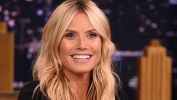 Heidi Klum Strips Down to Tan -- But Leaves Her Sweatpants at Her Ankles!