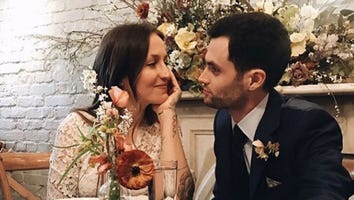 'Gossip Girl' Star Penn Badgley Marries Domino Kirke in Brooklyn Ceremony -- See the Pics!