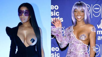 Nicki Minaj Pulls a Lil Kim, Exposes Breast While Wearing Nothing But a Pasty at Paris Fashion Week
