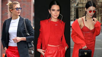 Red Track Pants Are the Hottest Trend Right Now -- Just Ask Kendall Jenner and Bella Hadid!