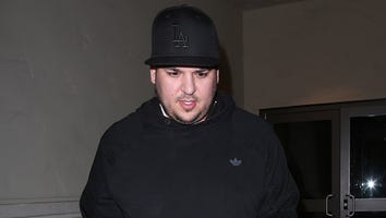 Rob Kardashian Promotes Blac Chyna's Makeup Line After Their Split, Looks Slim at Family Movie Night