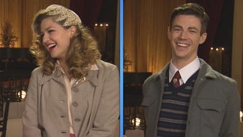 EXCLUSIVE: 'The Flash' and Supergirl Musical: Go Behind-the-Scenes of Kara & Barry's Tap Dancing-Duet!