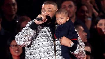 DJ Khaled Brings His Infant Son Asahd to Introduce Ed Sheeran at iHeartRadio Awards