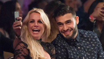 Britney Spears Cozies Up to Boyfriend Sam Asghari During Night Out at L.A. Fashion Week -- See the Pic!