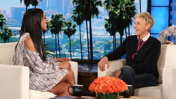'Bachelorette' Rachel Lindsay Enjoys a Group Date With Six New Suitors on 'Ellen' -- Watch!