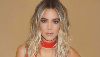 Khloe Kardashian Sports a Red Hot Dress for International Women's Day