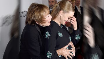 EXCLUSIVE: Shirley MacLaine Can't Stop Cradling Amanda Seyfried's Baby Bump at 'The Last Word' Premiere