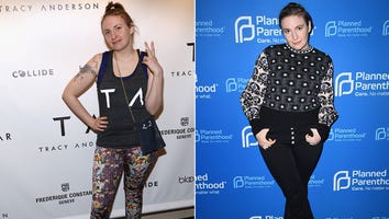 Lena Dunham Debuts Slimmer Figure at Tracy Anderson's Studio Opening
