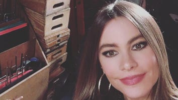 Sofia Vergara Shares Sweet -- and Silly! -- Snaps From 'Modern Family' Set
