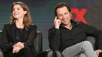 Keri Russell Reacts to Matthew Rhys' NSFW Scene on 'Girls': He Was in an 'Awkward Position'