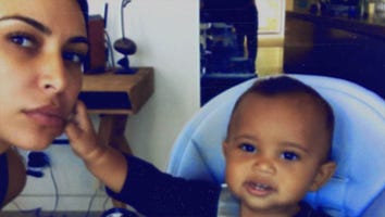 Kim Kardashian Shares New Adorable Family Photos With North and Saint West