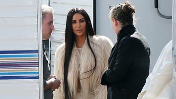 Kim Kardashian Steps Back Into Sheer Gown to Film More 'Ocean's Eight' Scenes