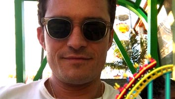 Orlando Bloom Rides Roller Coasters With Son Flynn After Katy Perry Breakup