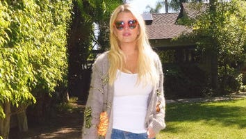 Jessica Simpson Shows Off Her Toned Legs in Pair of Daisy Dukes