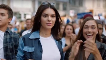 Kendall Jenner Is Nearly Unrecognizable With Platinum Blonde Hair in New Pepsi Commercial