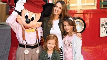 Jessica Alba Takes Her Daughters to Disneyland -- See the Cute Pics!