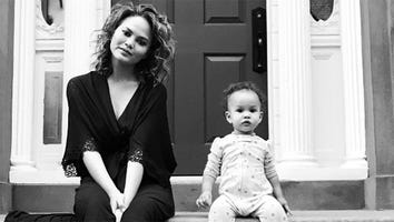 Chrissy Teigen's Daughter Luna Takes a Very Important Phone Call -- See the Adorable Pic!