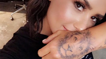 Demi Lovato Gets a Giant Lion Tattooed on Her Hand: See the New Ink!