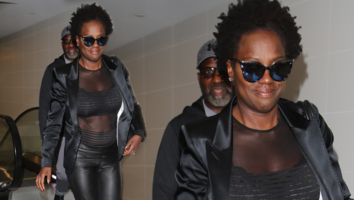 Viola Davis Rocks Sexy Sheer Ensemble at the Airport -- See the Pic!