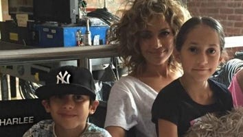 Jennifer Lopez Gets a Special Visit from Her Twins While Shooting 'Shades of Blue'