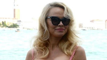 Pamela Anderson Channels Barbie In Hot Pink Dress While in Italy