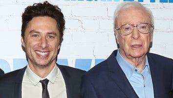 Zach Braff Claims Michael Caine Once Tried to Set Him Up With Nicole Scherzinger