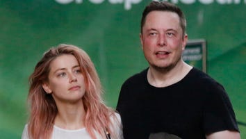 Amber Heard and Elon Musk Cuddle Up During First Public Outing