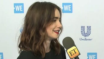 EXCLUSIVE: Lily Collins Says She's Going to Frame the Personal Letter Michelle Obama Sent Her