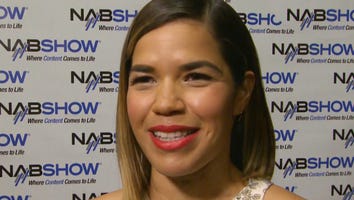 EXCLUSIVE: America Ferrera Talks Grueling Triathlon Competitions With Husband Ryan Piers
