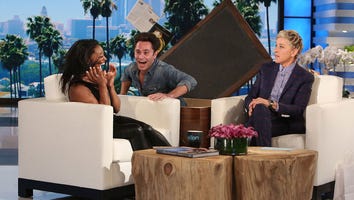 Simone Biles Reacts to Epic Prank by 'DWTS' Partner Sasha Farber