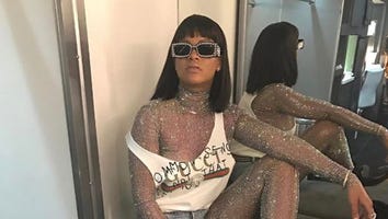 Rihanna's Space Glam Coachella Outfit is Everything -- See the Pic!