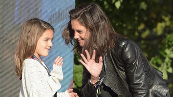 Katie Holmes and Daughter Suri Cruise Enjoy Day at the Salon
