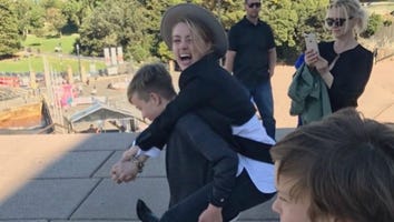 Amber Heard Spends Quality Time 'Kidding Around' With Elon Musk's Sons at the Sydney Opera House in Australia