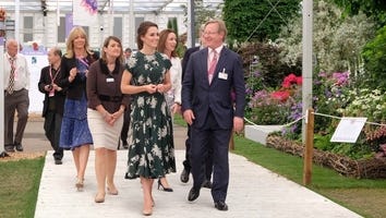 Kate Middleton Rocks Perfect Floral Dress at Chelsea Flower Show