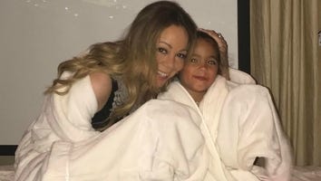 Mariah Carey Enjoys a Spa Night With the Twins and Pet Pooch -- See the Cute Pics!