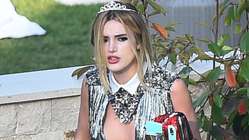 Bella Thorne Rocks Wild Silver Style After PDA-Filled Day with Scott Disick in Cannes -- See the Pic!