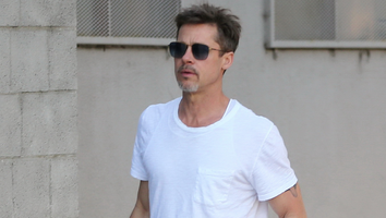 Brad Pitt Looks Stunningly Handsome in White Tee, Shows Off Tattoo: See the Pic!