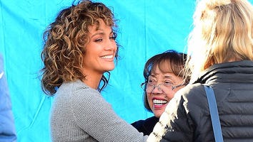 Jennifer Lopez Spends Time With Her Mom and Aunt on the Set of 'Shades of Blue'