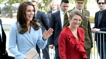 Kate Middleton Meets Princess Stephanie in Luxembourg While Rocking a Stunning Blue Dress: Pics!