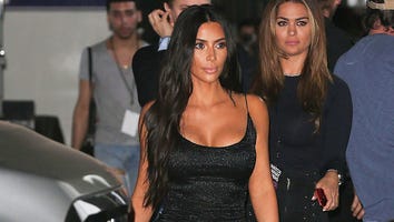 Kim Kardashian Stuns in Dazzling, Tight-Fitting Dress After Leaving 'WWHL': Pic!