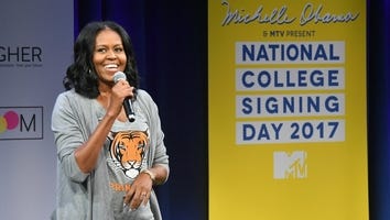 Michelle Obama Hosts College Signing Day Event With Ashley Graham, Bella Hadid and More -- See the Pics!