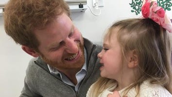 Prince Harry Surprises Two Young Siblings Battling Batten Disease -- See the Precious Pics!