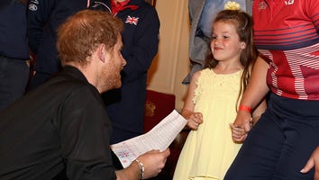 Prince Harry Adorably Bonds With 6-Year-Old Girl at Invictus Games UK Team Launch -- See the Pics!