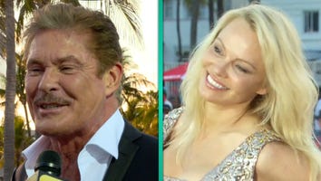'Baywatch' Icons David Hasselhoff and Pamela Anderson Crash Star-Studded Premiere