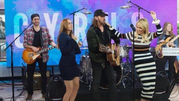Billy Ray Cyrus Gets Wife Tish and Daughter Brandi Dancing as He Performs 'Achy Breaky Heart'