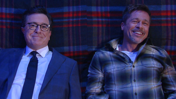 Brad Pitt Makes Hilarious Appearance During 'Big Questions With Even Bigger Stars' on 'The Late Show'